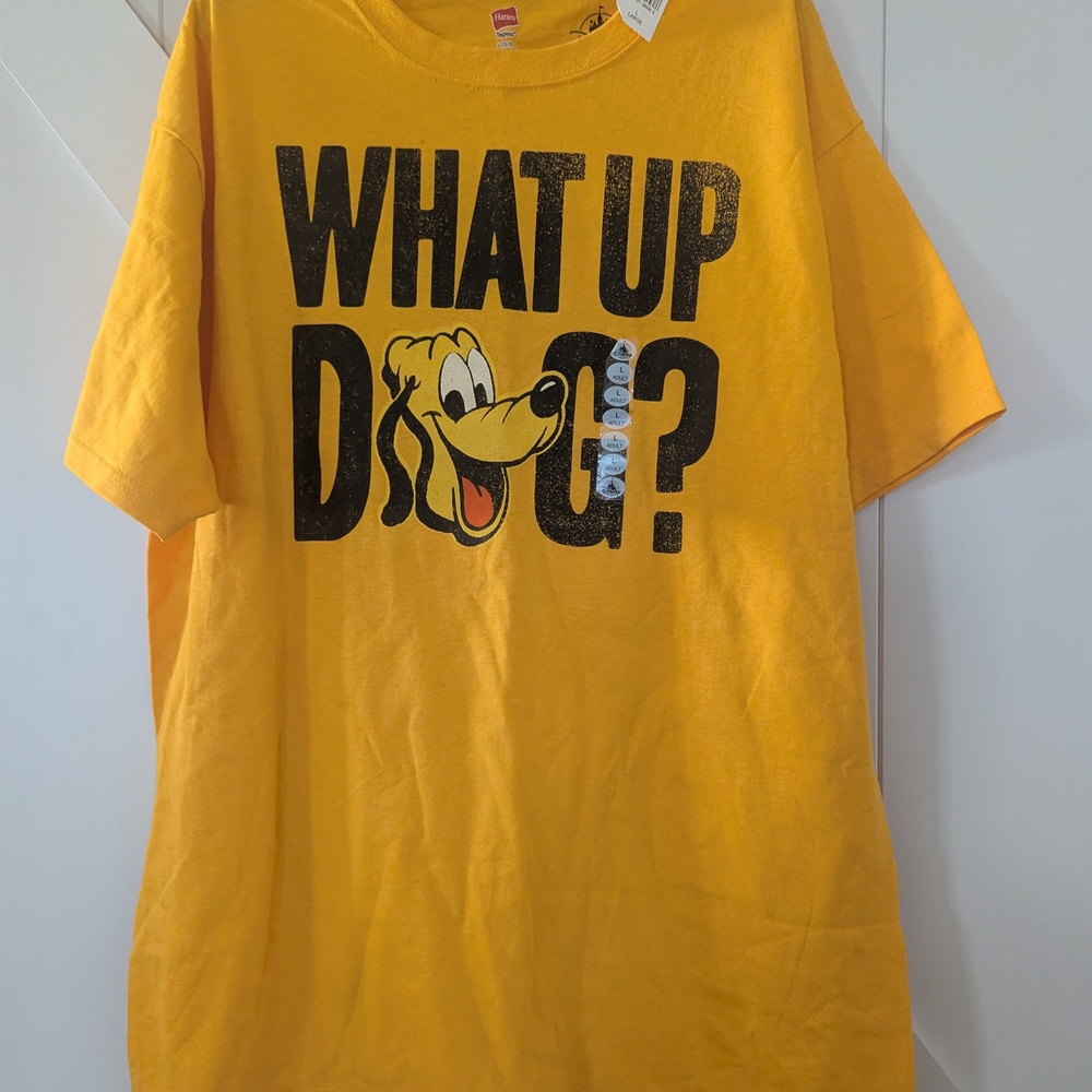 Disney Yellow Graphic Men's T-Shirt